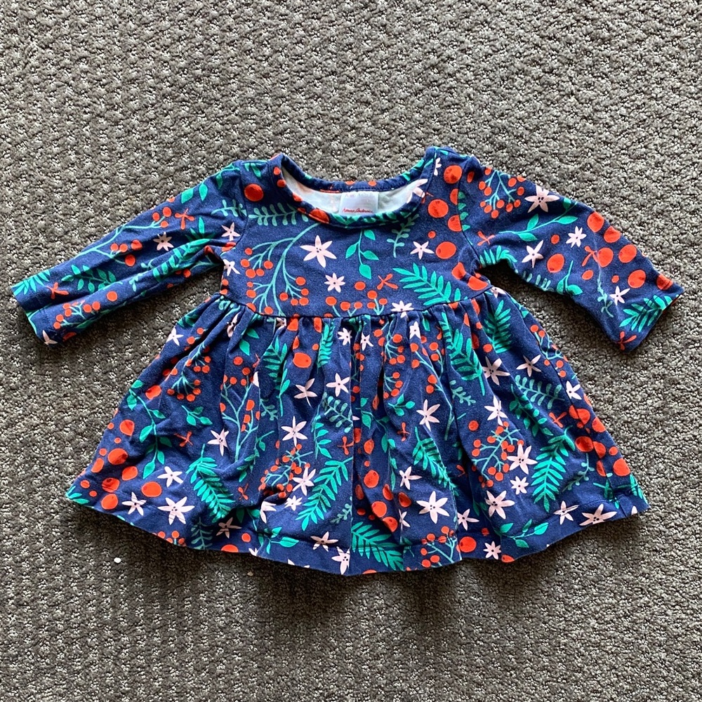 Hanna Andersson Navy Holiday Dress
